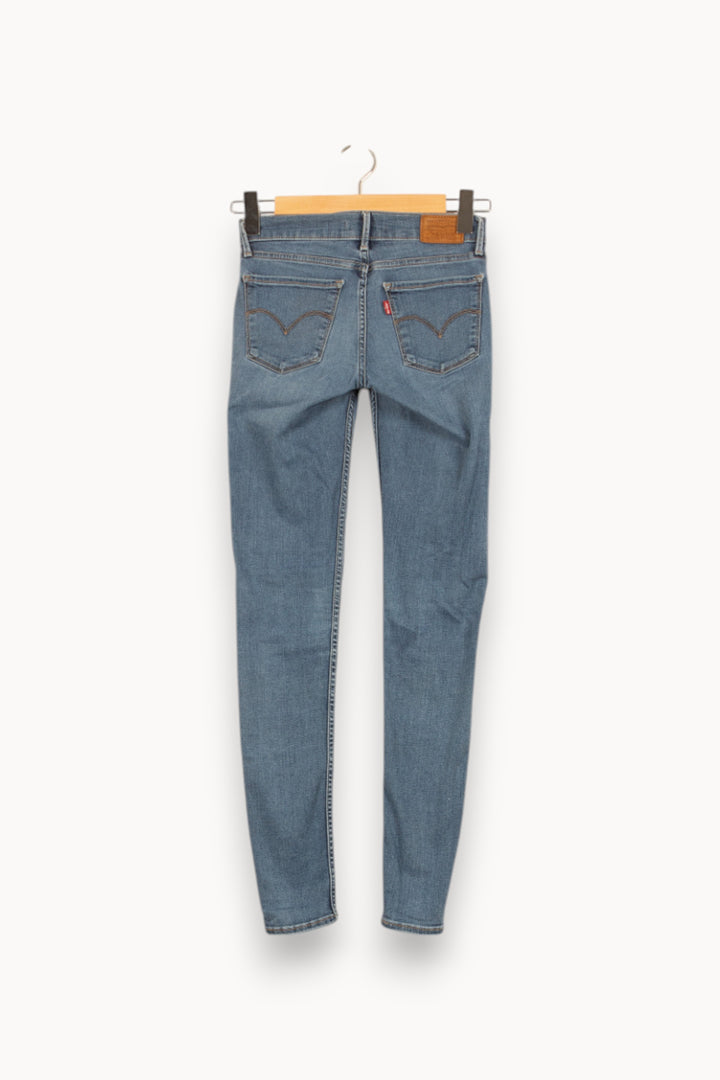Jean Skinny Bleu - Taille XS/34 de la marque Levi's | PARAD59272 - Vendu par Paradigme - Image 4