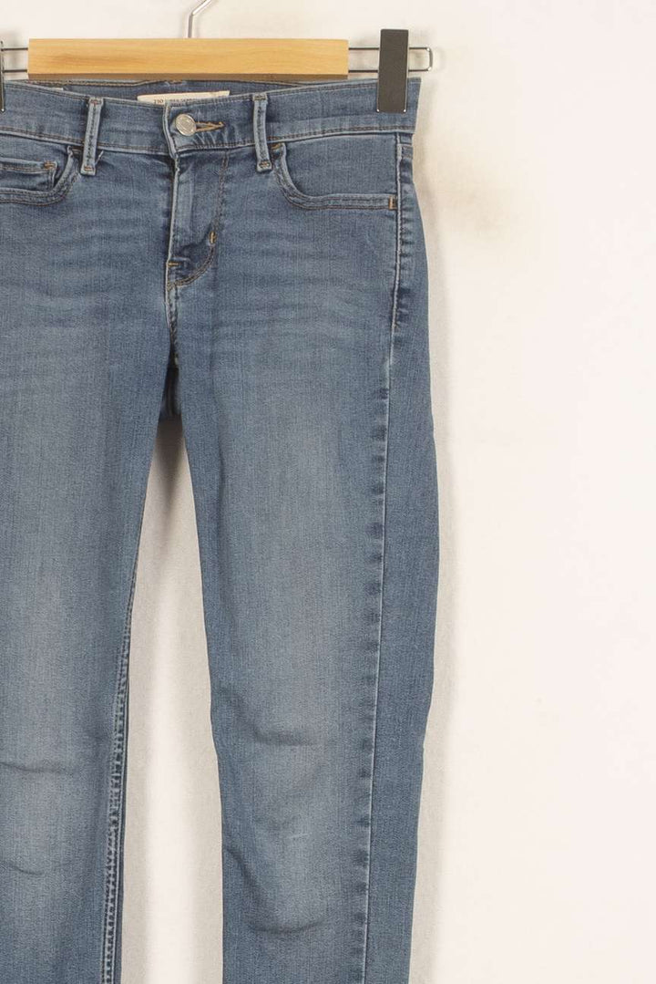 Jean Skinny Bleu - Taille XS/34 de la marque Levi's | PARAD59272 - Vendu par Paradigme - Image 3