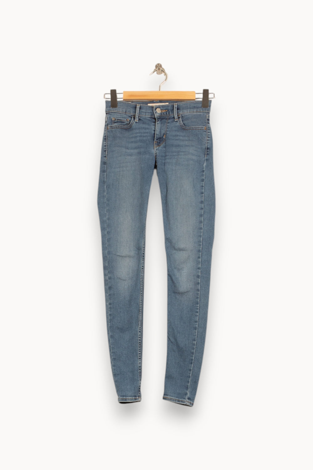 Jean Skinny Bleu - Taille XS/34 de la marque Levi's | PARAD59272 - Vendu par Paradigme - Image 2