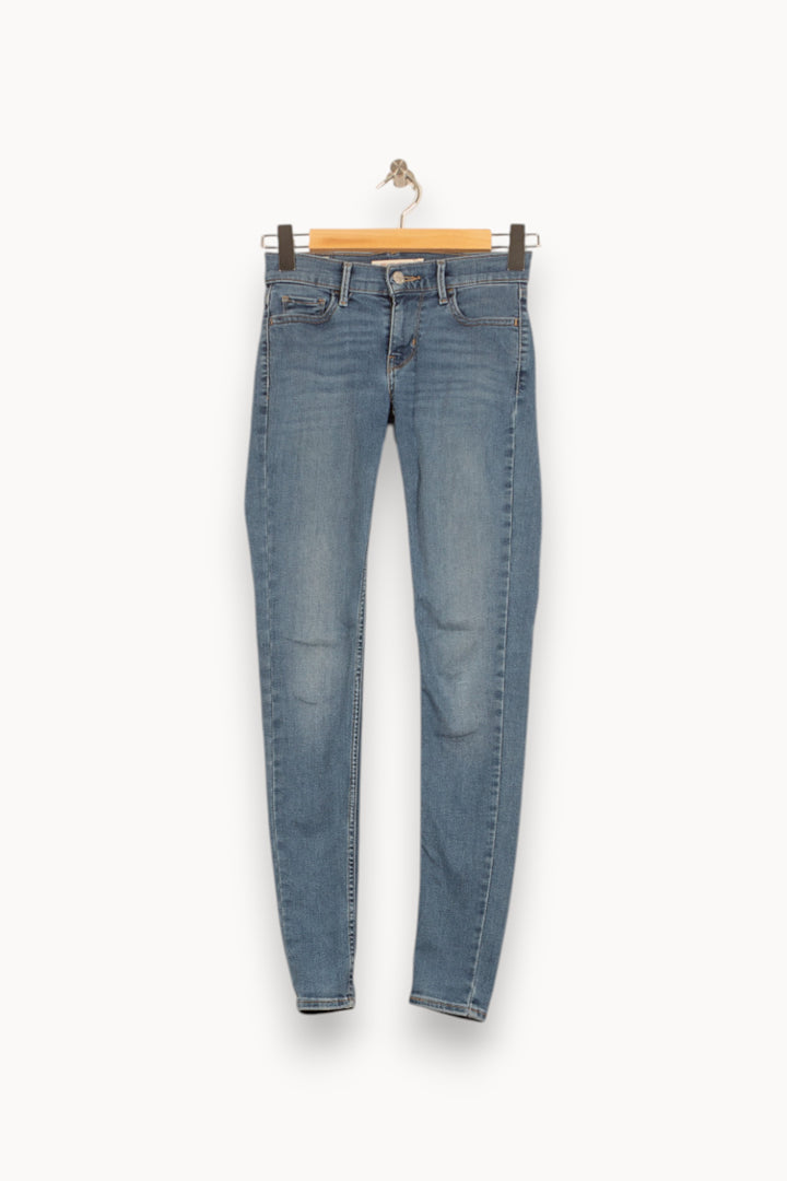 Jean Skinny Bleu - Taille XS/34 de la marque Levi's | PARAD59272 - Vendu par Paradigme - Image 2