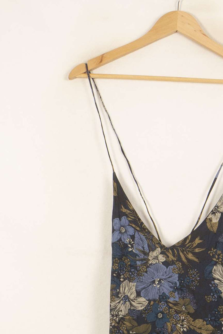 Robe Longue Noire et Bleue - Taille M/38 de la marque IKKS | PARAD59273 - Vendu par Paradigme - Image 2