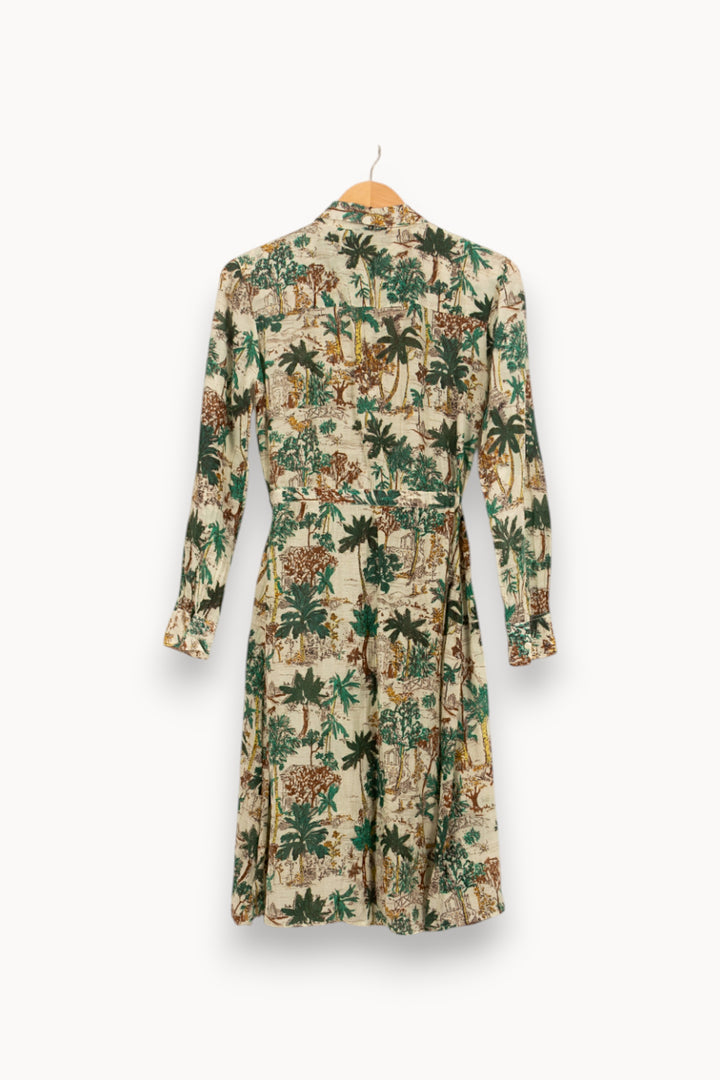 Robe Chemisier Multicolore - Taille S/36 de la marque Stella Forest | PARAD59274 - Vendu par Paradigme - Image 4