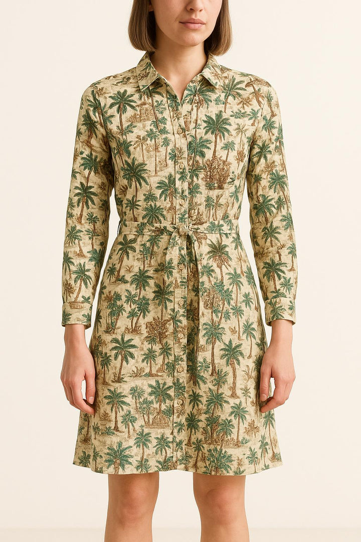 Robe Chemisier Multicolore - Taille S/36 de la marque Stella Forest | PARAD59274 - Vendu par Paradigme - Image 1