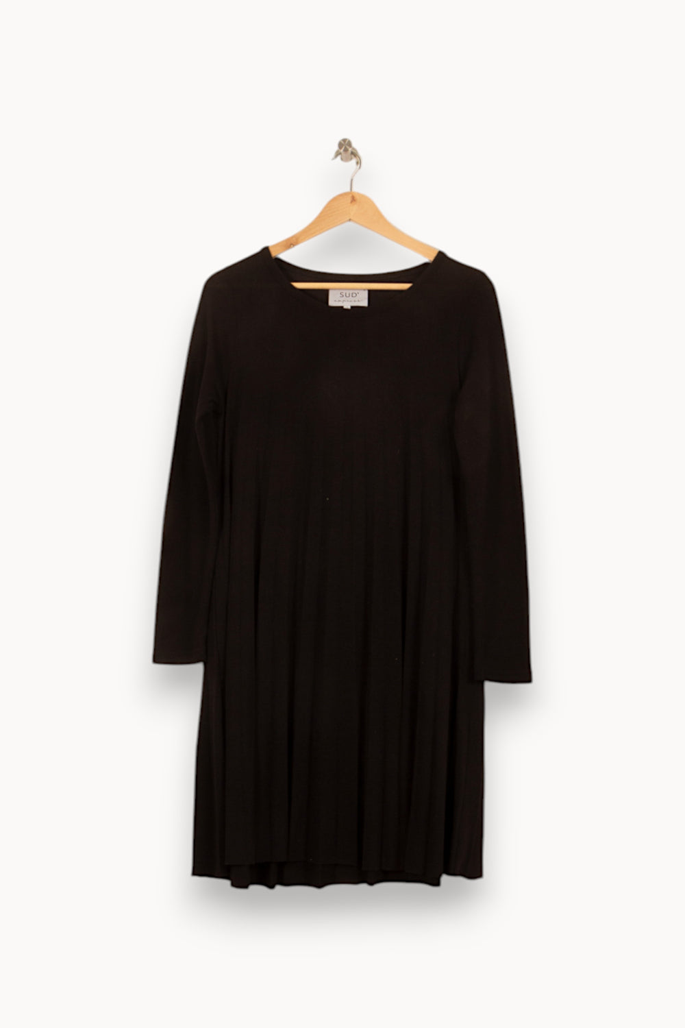 Robe Midi Noire - Taille S/36 de la marque Sud express | PARAD59275 - Vendu par Paradigme - Image 2