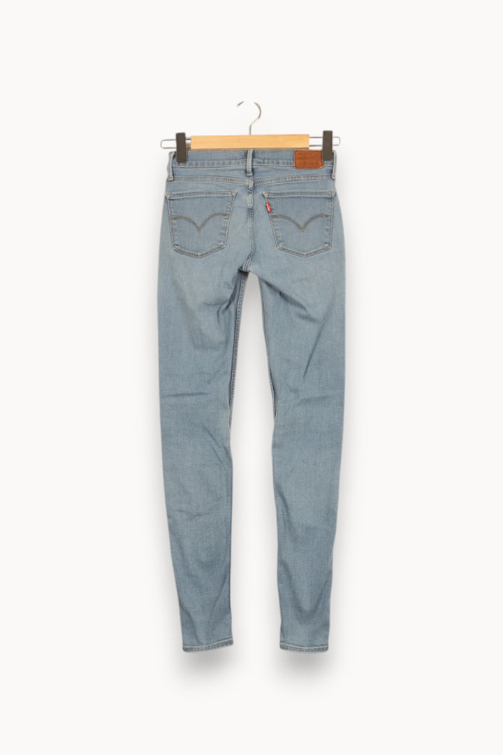 Jean Skinny Bleu - Taille XS/34 de la marque Levi's | PARAD59276 - Vendu par Paradigme - Image 3