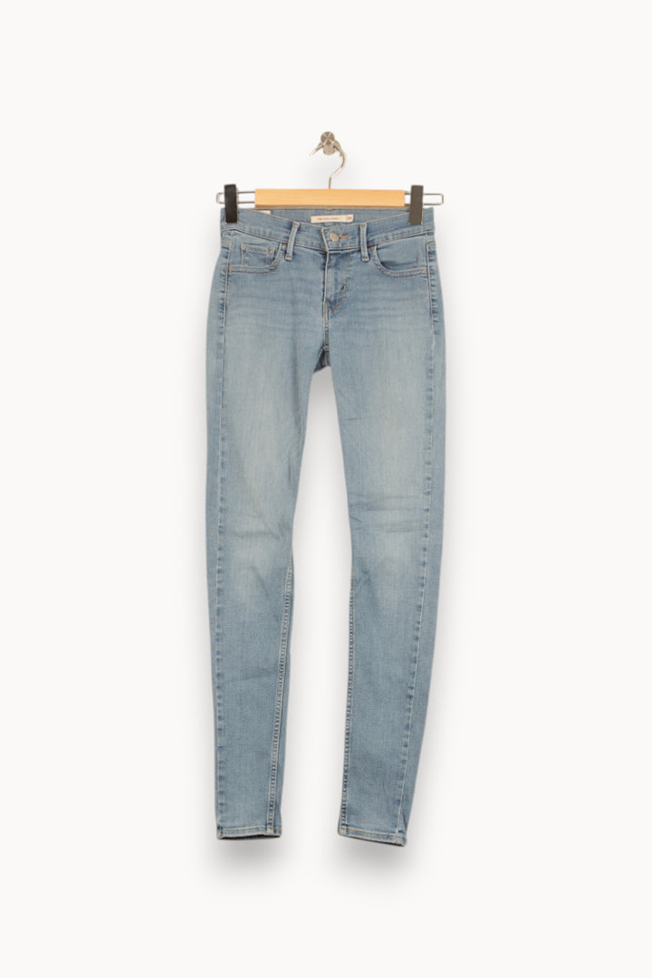 Jean Skinny Bleu - Taille XS/34 de la marque Levi's | PARAD59276 - Vendu par Paradigme - Image 4