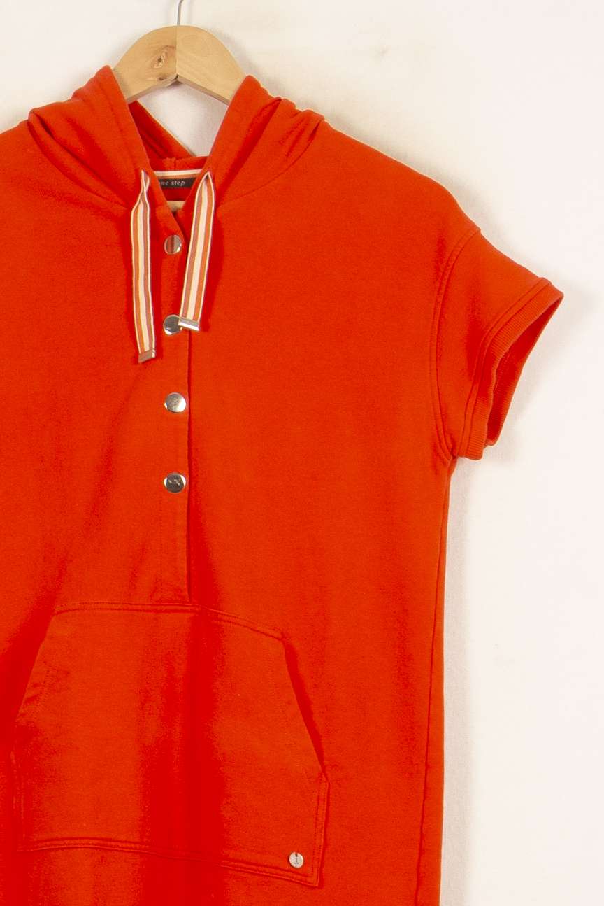 Robe Sweat Orange - Taille M/38 de la marque One Step | PARAD59277 - Vendu par Paradigme - Image 3