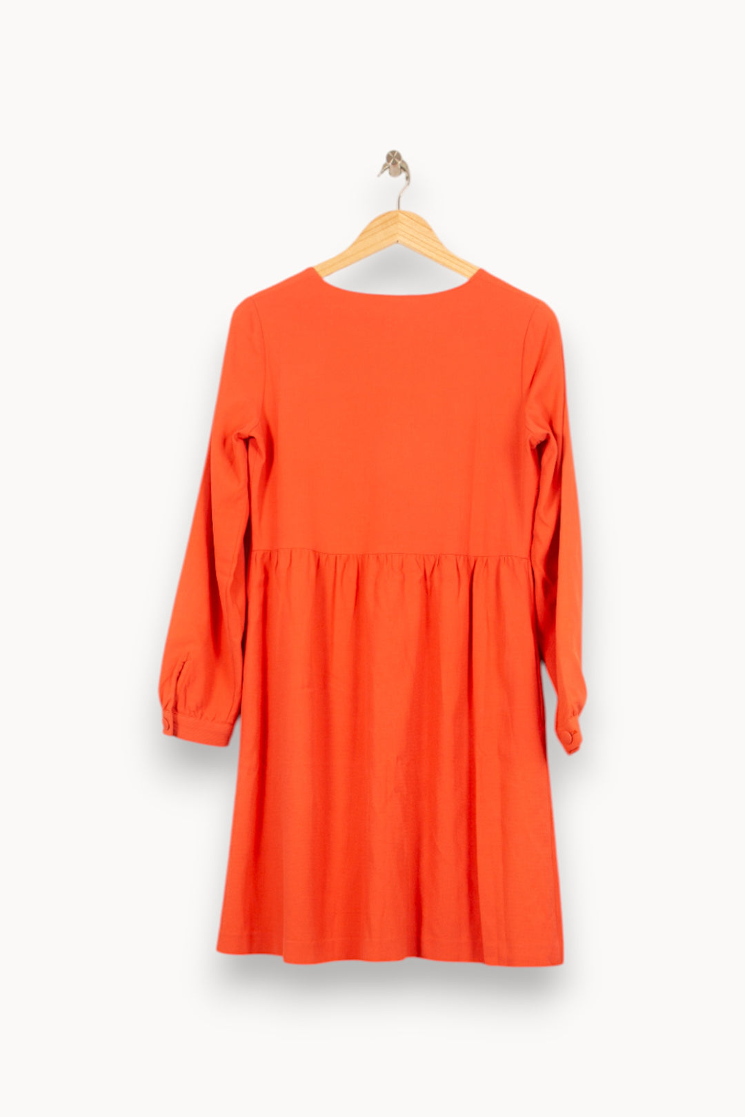 Robe Midi Rouge - Taille S/36 de la marque A.P.C. | PARAD59279 - Vendu par Paradigme - Image 3