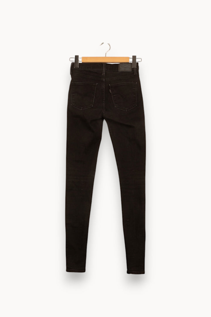 Jean Skinny Noir - Taille XS/34 de la marque Levi's | PARAD59287 - Vendu par Paradigme - Image 4