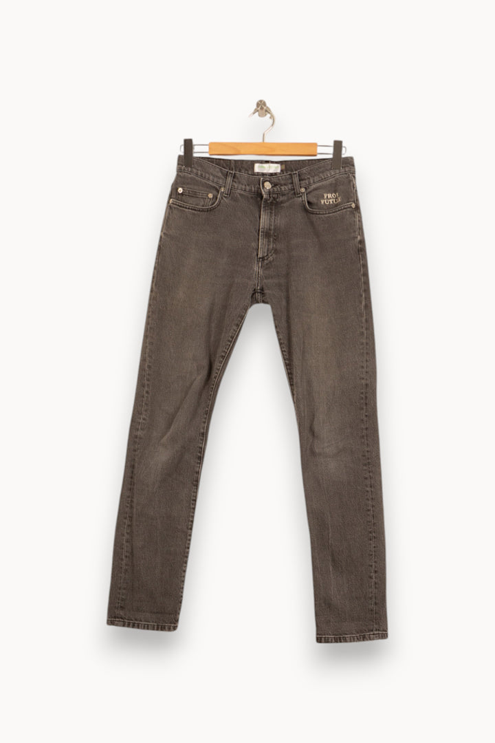 Jean Gris - Taille S/36 de la marque From Future | PARAD59289 - Vendu par Paradigme - Image 2