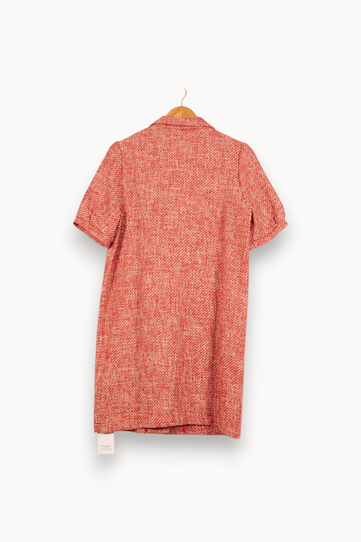 Robe Chemisier Rouge - Taille XL/42 de la marque I.Code | PARAD59290 - Vendu par Paradigme - Image 3