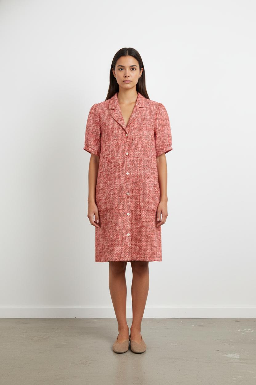 Robe Chemisier Rouge - Taille XL/42
