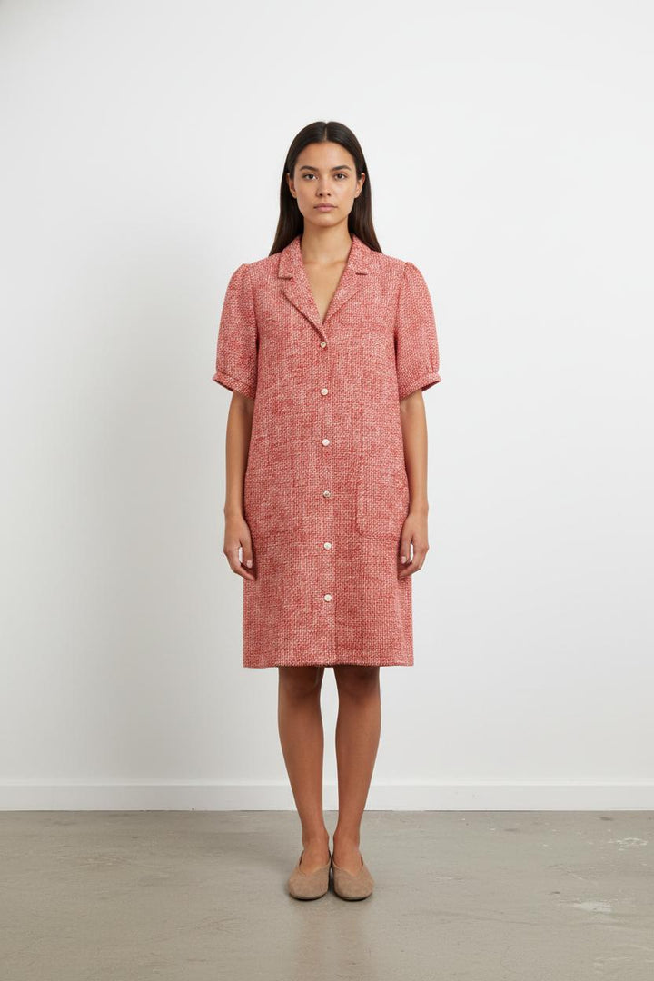 Robe Chemisier Rouge - Taille XL/42