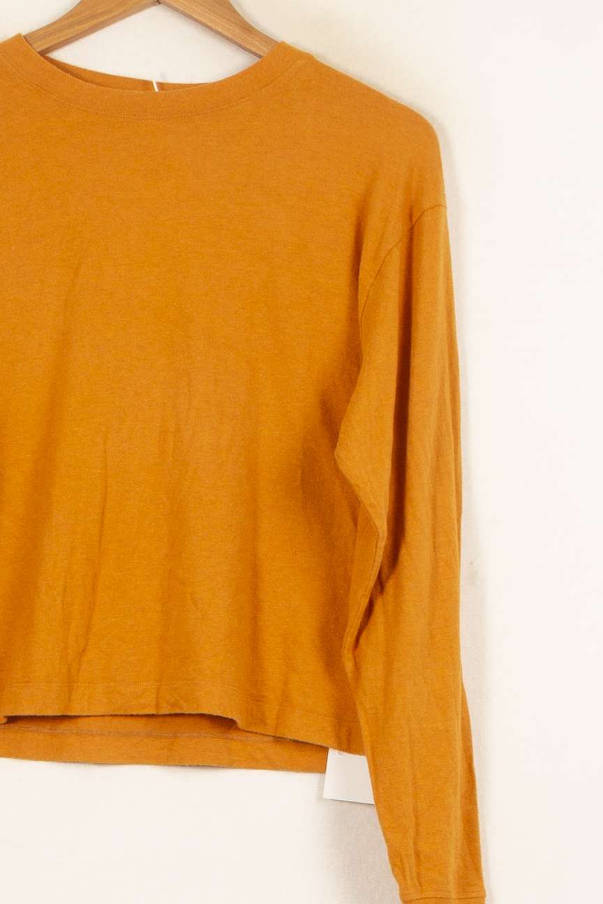 Pull Orange - Taille M/38 de la marque American Vintage | PARAD59291 - Vendu par Paradigme - Image 3