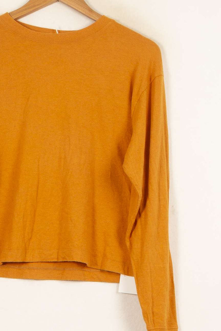 Pull Orange - Taille M/38 de la marque American Vintage | PARAD59291 - Vendu par Paradigme - Image 3