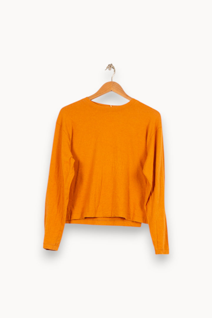 Pull Orange - Taille M/38 de la marque American Vintage | PARAD59291 - Vendu par Paradigme - Image 2
