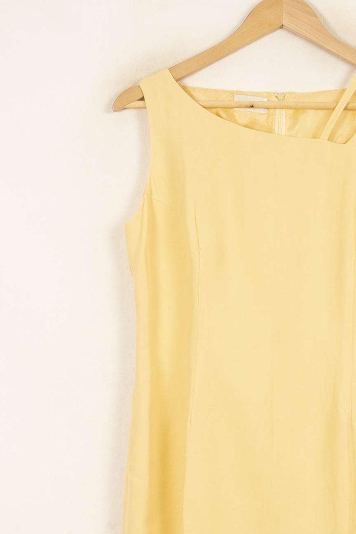 Robe Sans Manches Jaune - Taille L/40 de la marque ZAPA | PARAD59293 - Vendu par Paradigme - Image 2