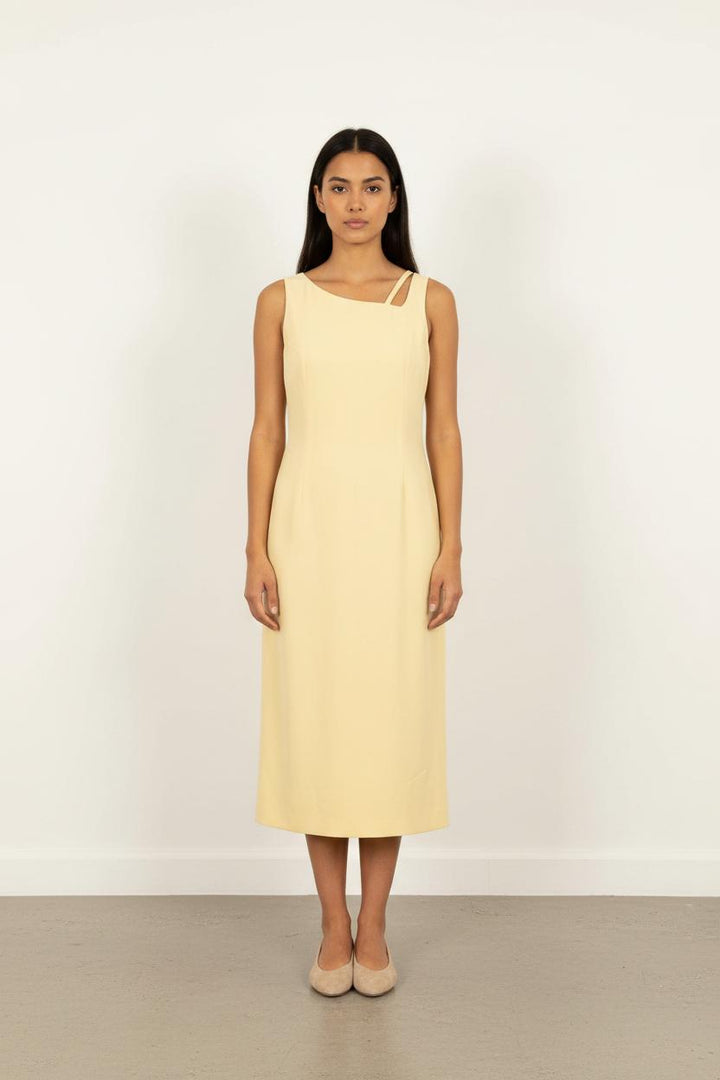 Robe Sans Manches Jaune - Taille L/40