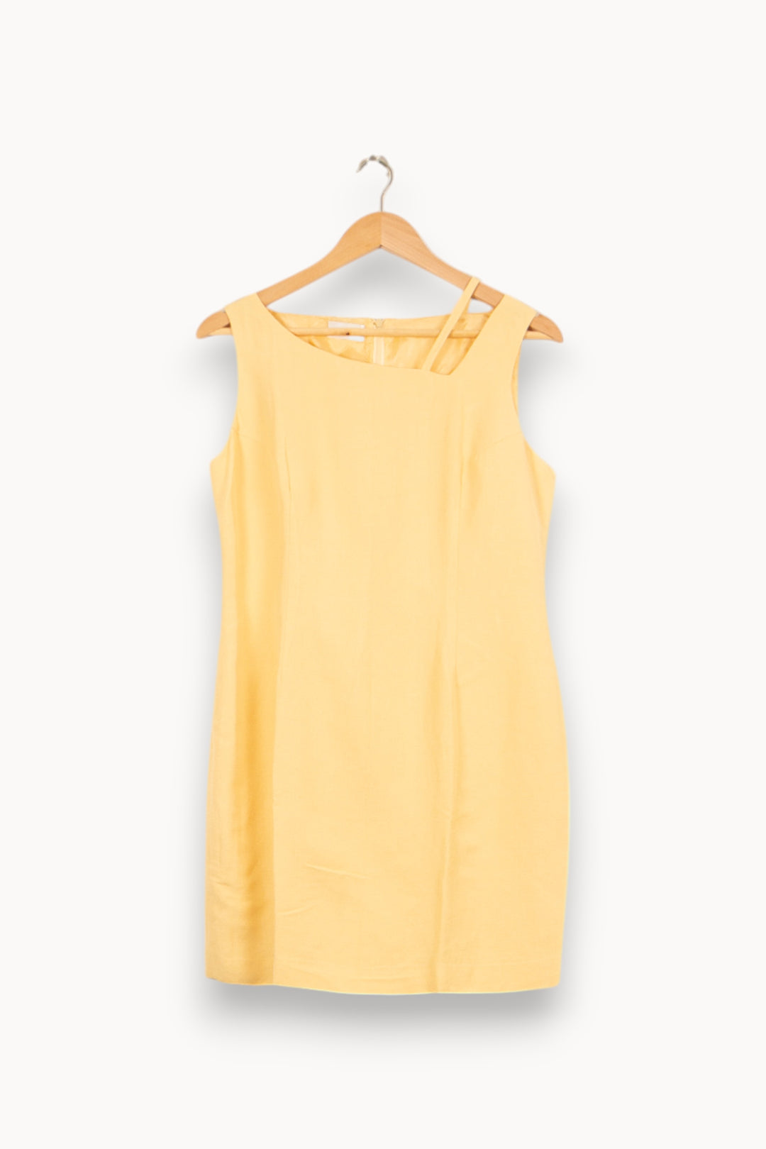 Robe Sans Manches Jaune - Taille L/40 de la marque ZAPA | PARAD59293 - Vendu par Paradigme - Image 4