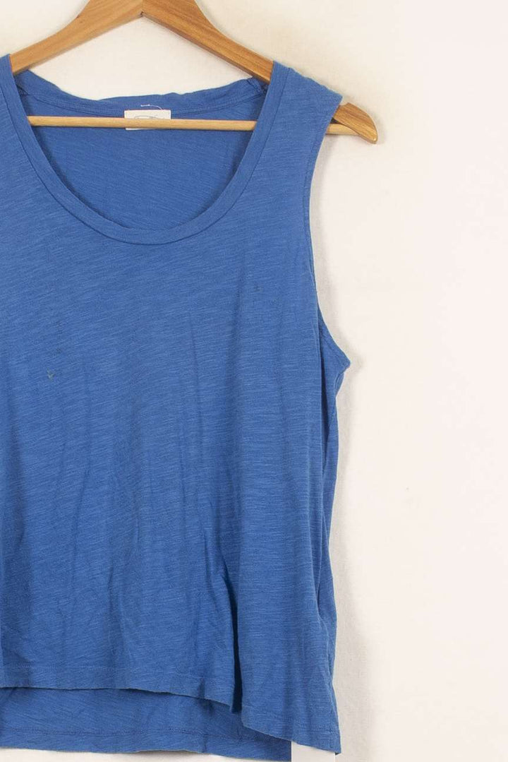 Débardeur Bleu - Taille M/38 de la marque American Vintage | PARAD59298 - Vendu par Paradigme - Image 3