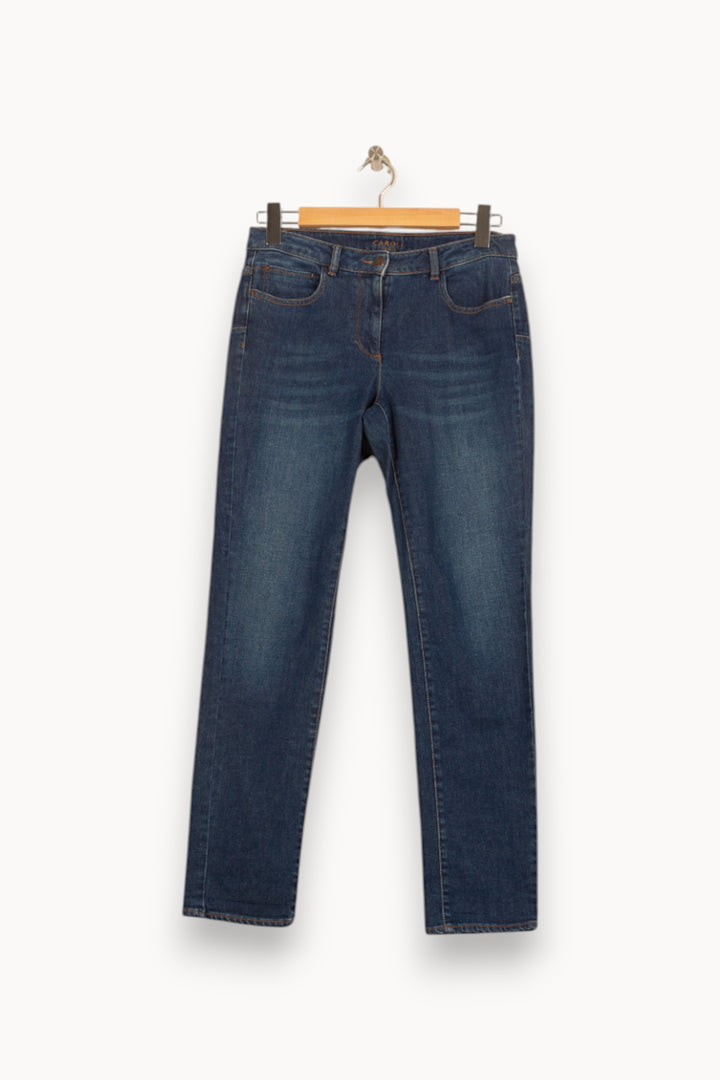 Jean Slim Bleu - Taille S/36 de la marque Caroll | PARAD59299 - Vendu par Paradigme - Image 4