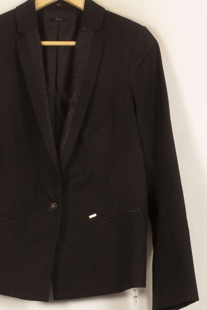Blazer Noir - Taille M/38 de la marque IKKS | PARAD59302 - Vendu par Paradigme - Image 3