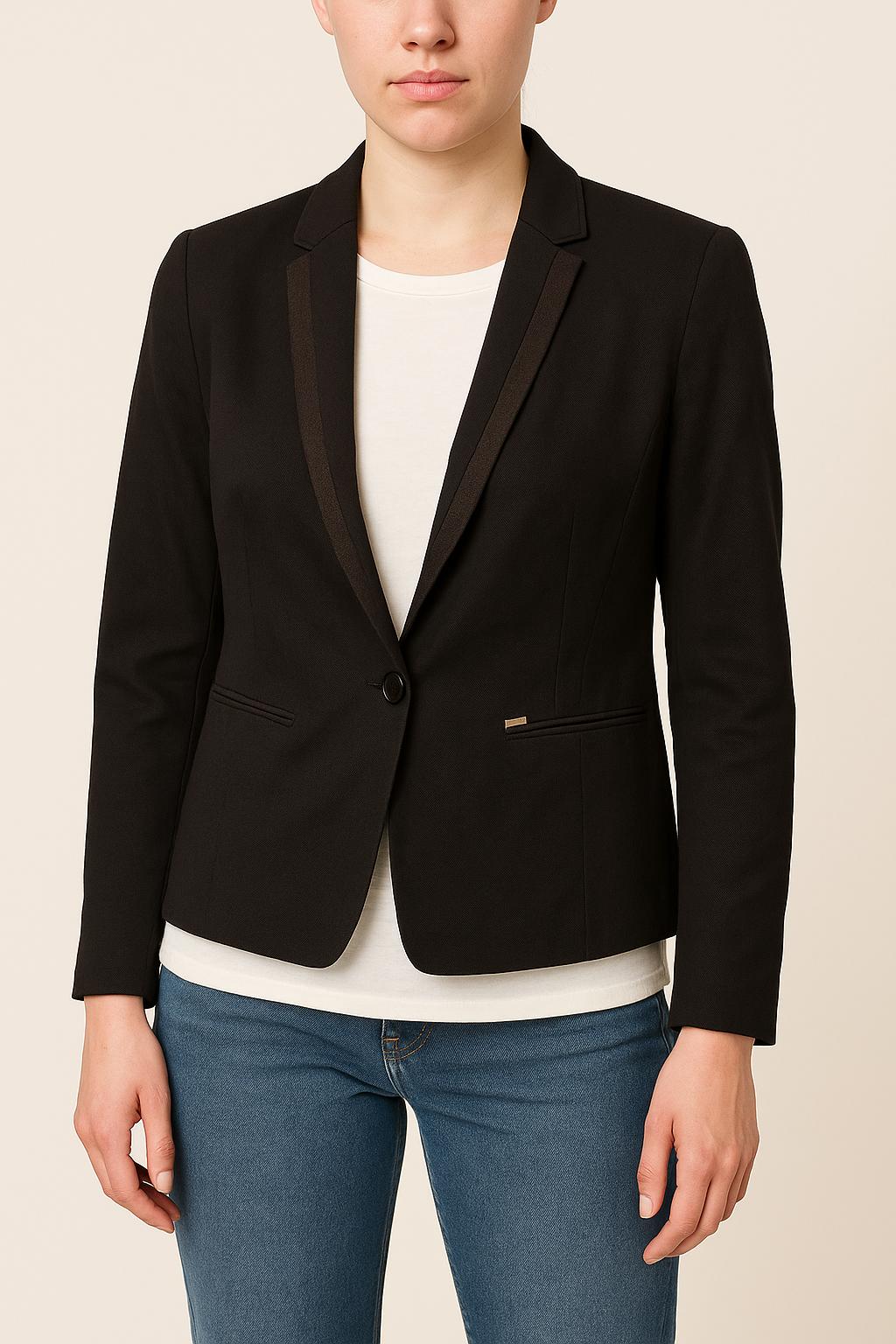 Blazer Noir - Taille M/38 de la marque IKKS | PARAD59302 - Vendu par Paradigme - Image 1