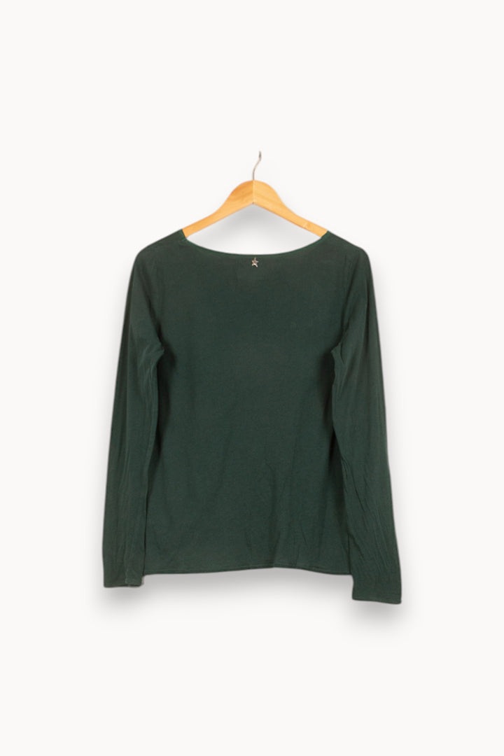 Blouse Verte - Taille M/38 de la marque Sud express | PARAD59305 - Vendu par Paradigme - Image 4