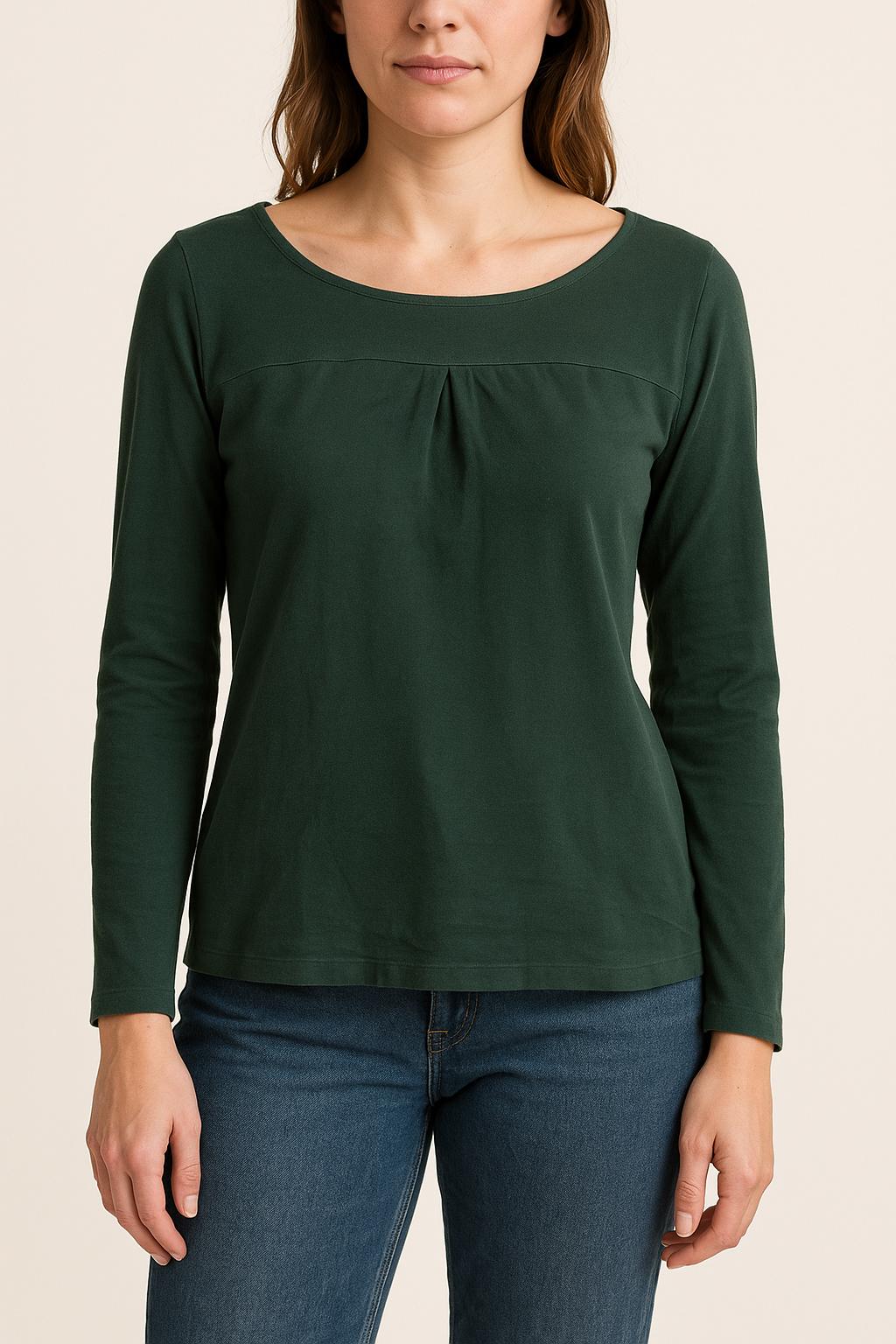 Blouse Verte - Taille M/38 de la marque Sud express | PARAD59305 - Vendu par Paradigme - Image 1