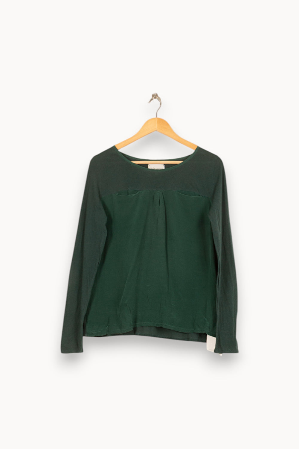Blouse Verte - Taille M/38 de la marque Sud express | PARAD59305 - Vendu par Paradigme - Image 2