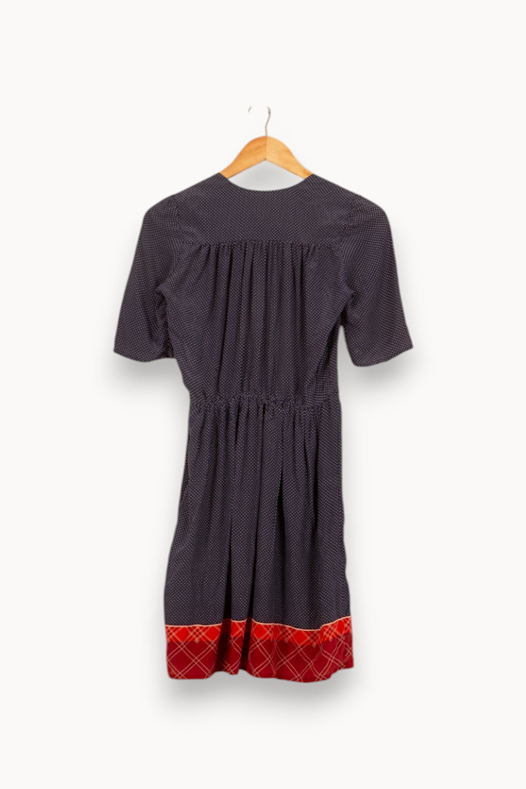 Robe courte bleu marine et rouge - Taille XS/34 de la marque Sessùn | PARAD59309 - Vendu par Paradigme - Image 4