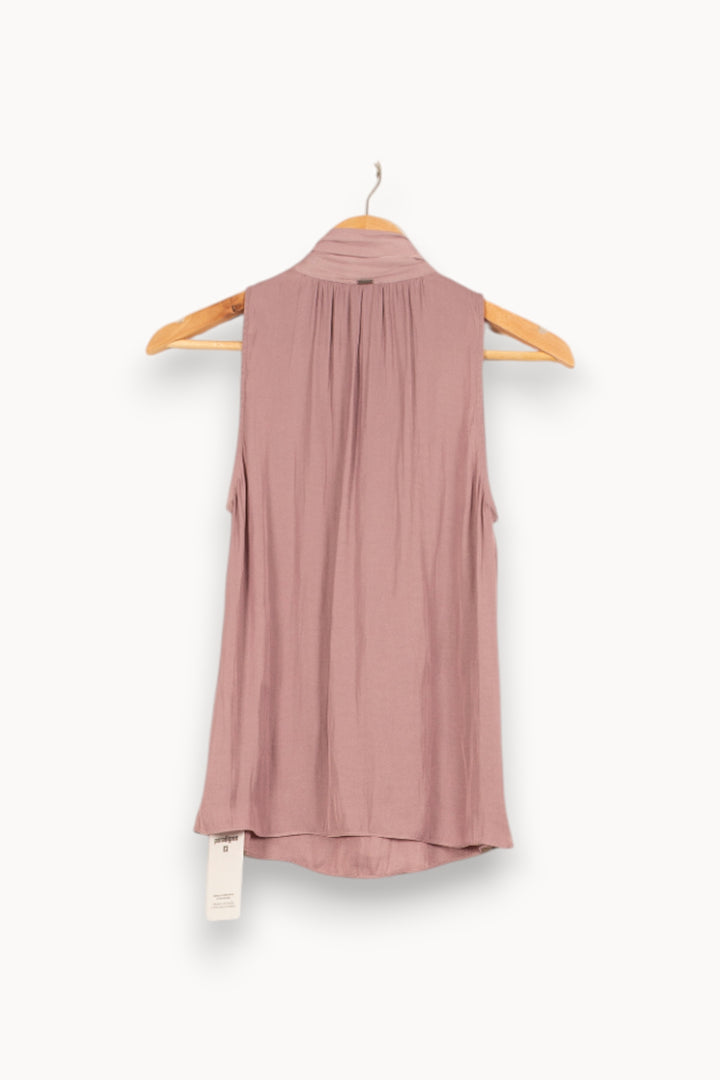 Blouse Sans Manches Violette - Taille XS/34 de la marque IKKS | PARAD59310 - Vendu par Paradigme - Image 3