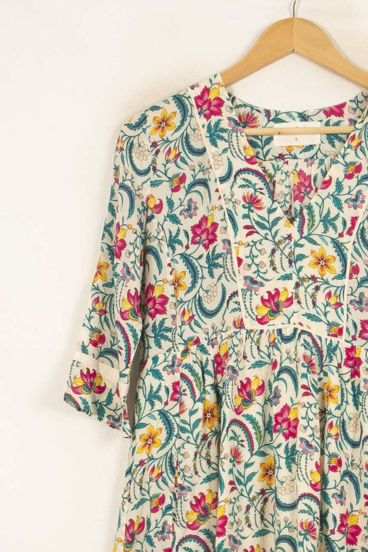 Robe Courte Multicolore - Taille XS/34 de la marque ba&sh | PARAD59311 - Vendu par Paradigme - Image 3