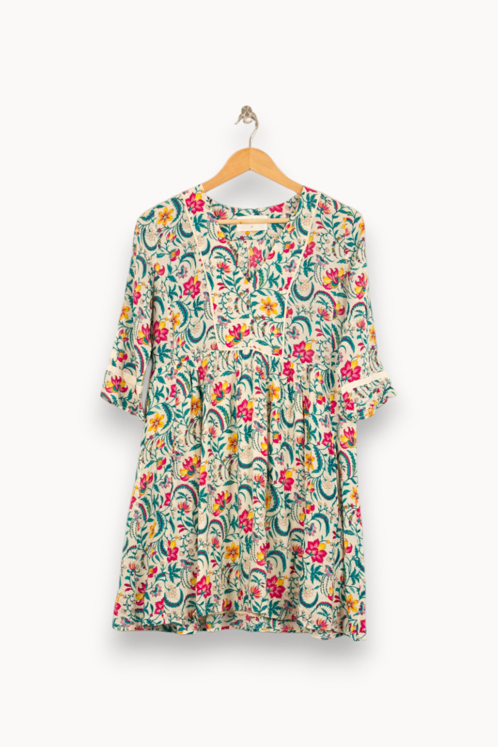 Robe Courte Multicolore - Taille XS/34 de la marque ba&sh | PARAD59311 - Vendu par Paradigme - Image 2