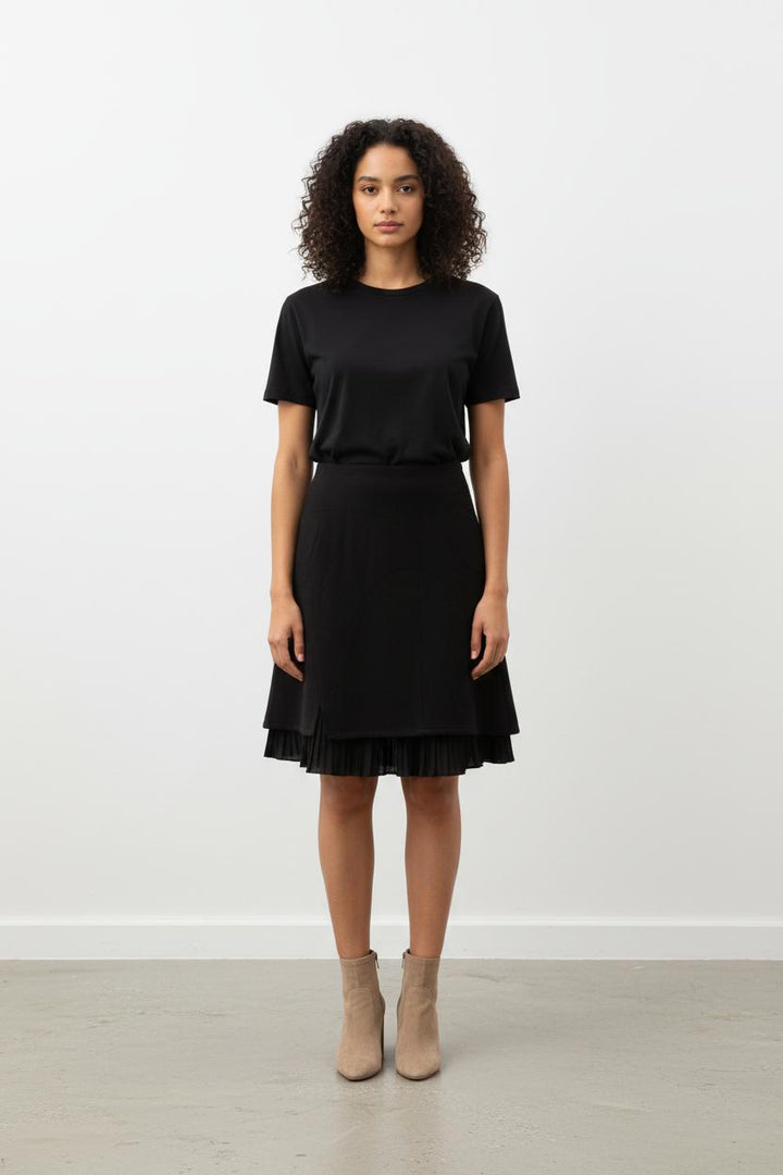 Jupe Plissée Noire - Taille S/36