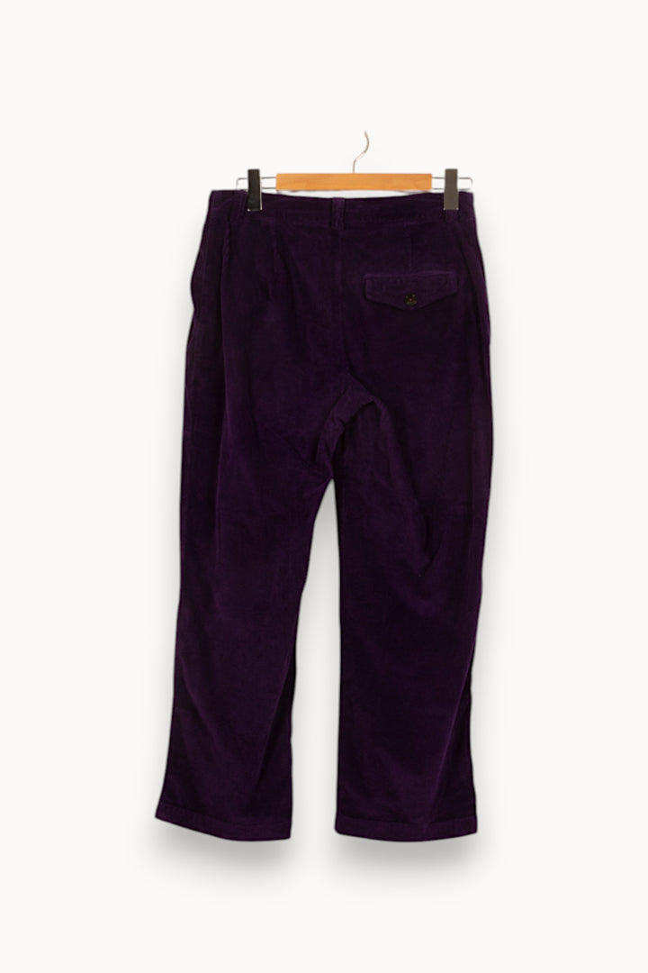 Pantalon Violet - Taille L/40 de la marque Caroll | PARAD59326 - Vendu par Paradigme - Image 4