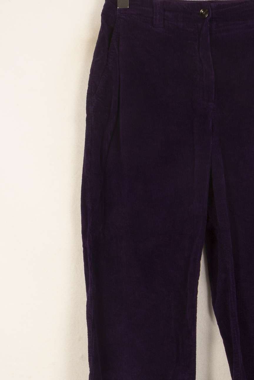Pantalon Violet - Taille L/40 de la marque Caroll | PARAD59326 - Vendu par Paradigme - Image 3
