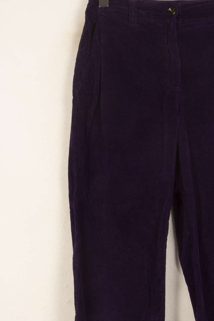 Pantalon Violet - Taille L/40 de la marque Caroll | PARAD59326 - Vendu par Paradigme - Image 3