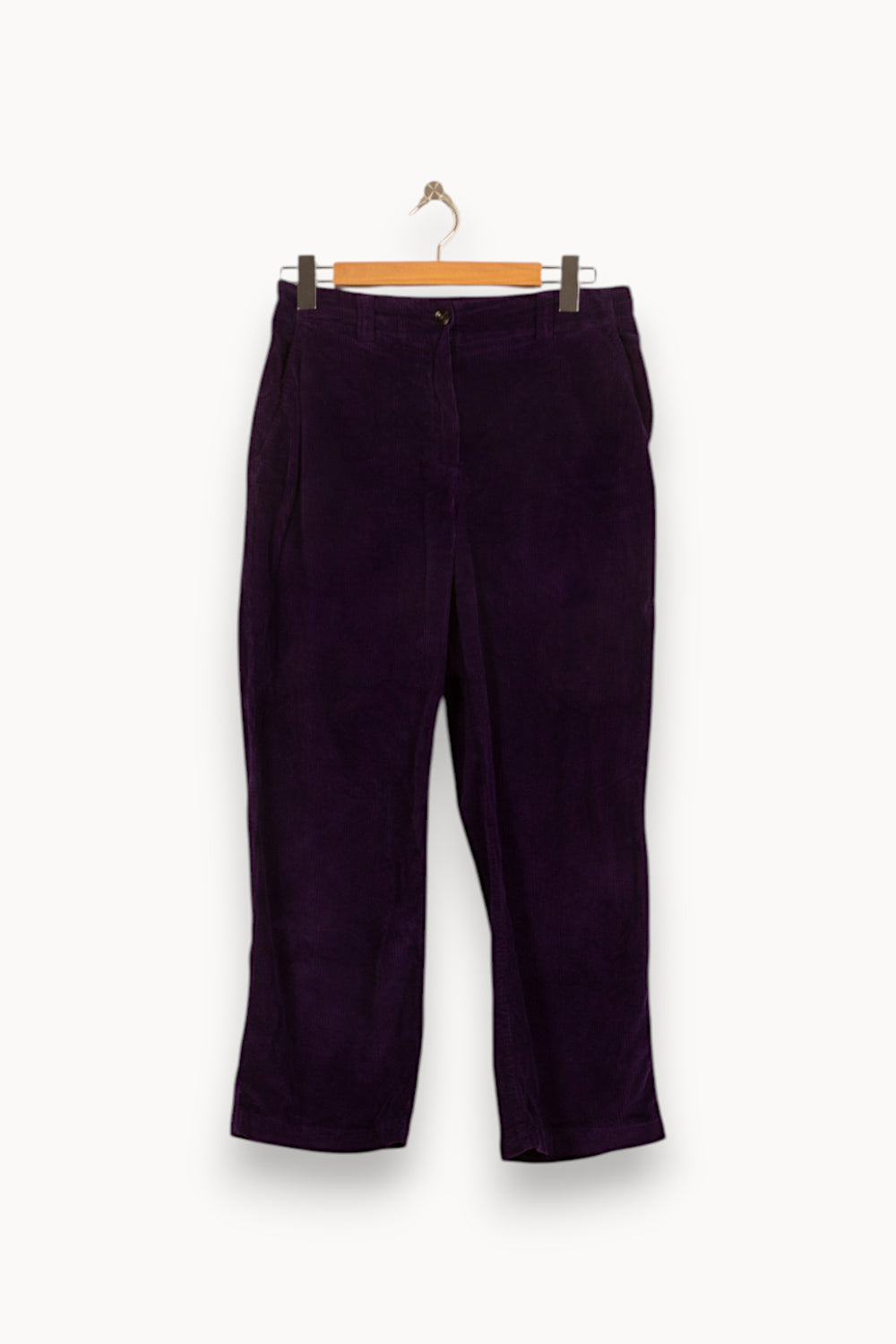 Pantalon Violet - Taille L/40 de la marque Caroll | PARAD59326 - Vendu par Paradigme - Image 2