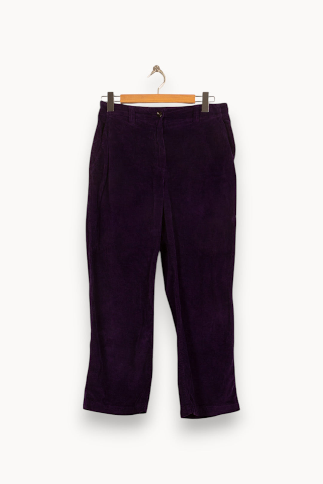 Pantalon Violet - Taille L/40 de la marque Caroll | PARAD59326 - Vendu par Paradigme - Image 2