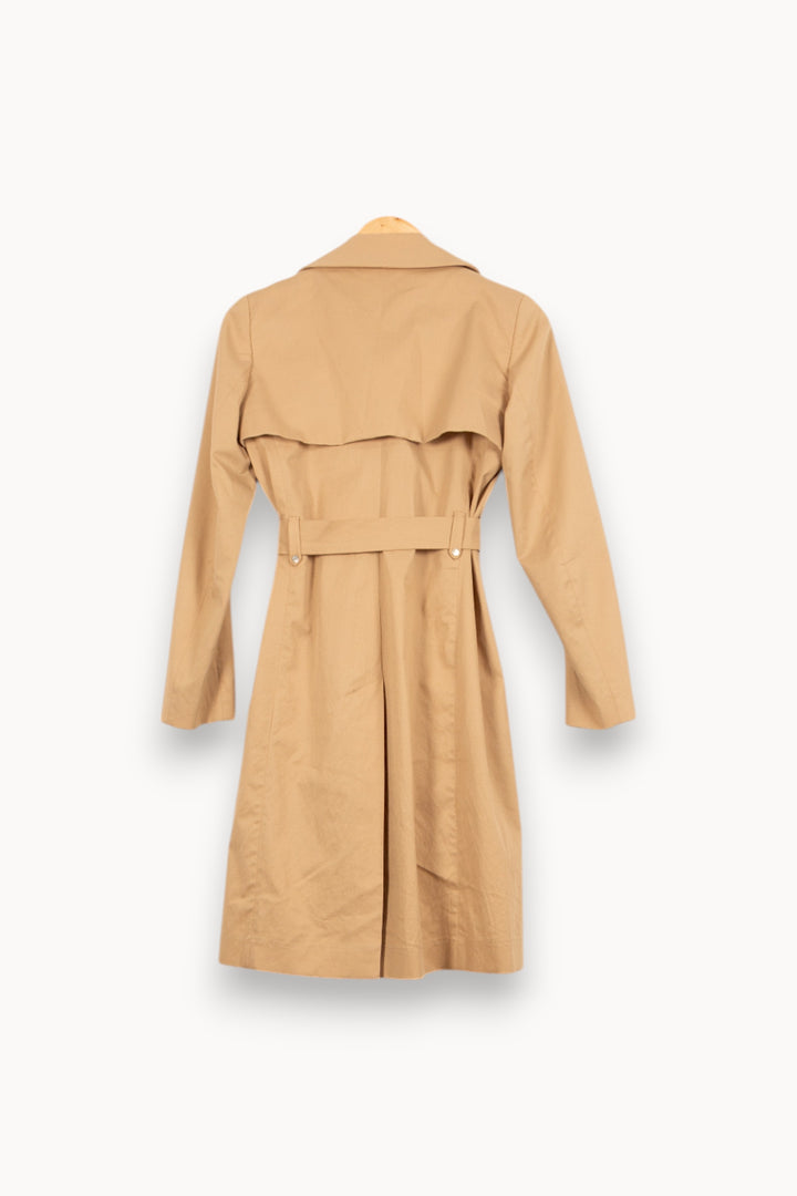 Trench Beige - Taille M/38 de la marque Sandro | PARAD59332 - Vendu par Paradigme - Image 4