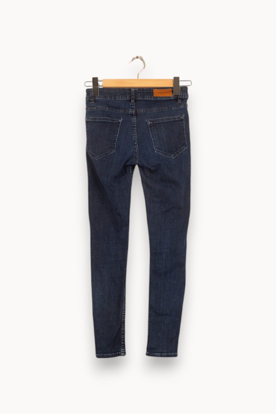 Jean Slim Bleu - Taille XS/34 de la marque Sézane | PARAD59338 - Vendu par Paradigme - Image 4