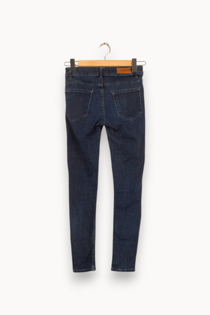 Jean Slim Bleu - Taille XS/34 de la marque Sézane | PARAD59338 - Vendu par Paradigme - Image 4