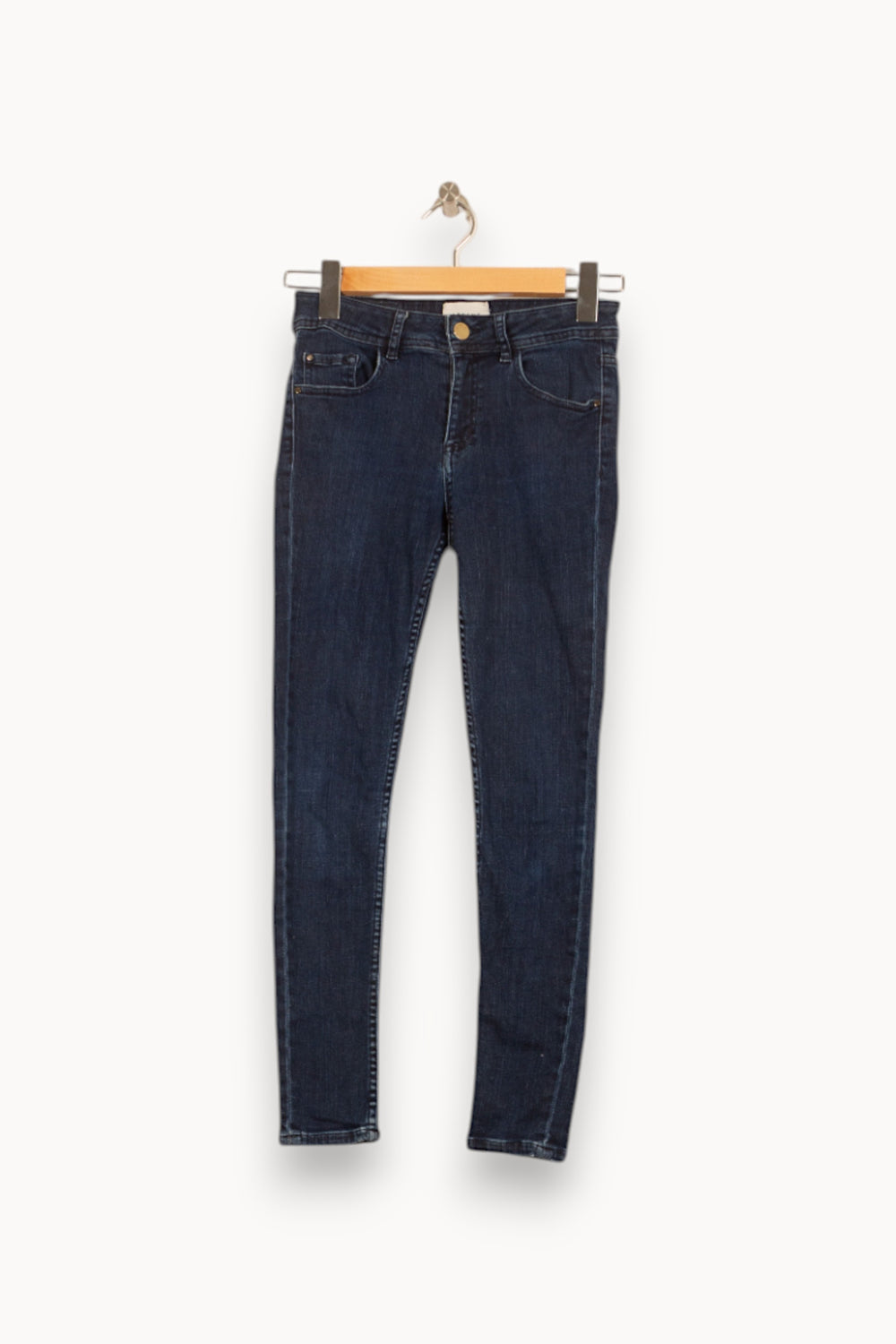 Jean Slim Bleu - Taille XS/34 de la marque Sézane | PARAD59338 - Vendu par Paradigme - Image 2
