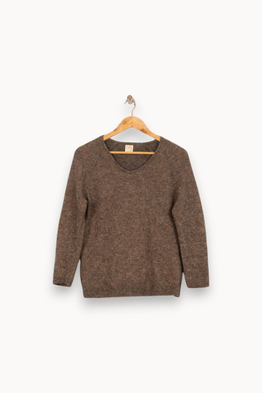 Gilet Marron - Taille L/40 de la marque Des petits hauts | PARAD59339 - Vendu par Paradigme - Image 2