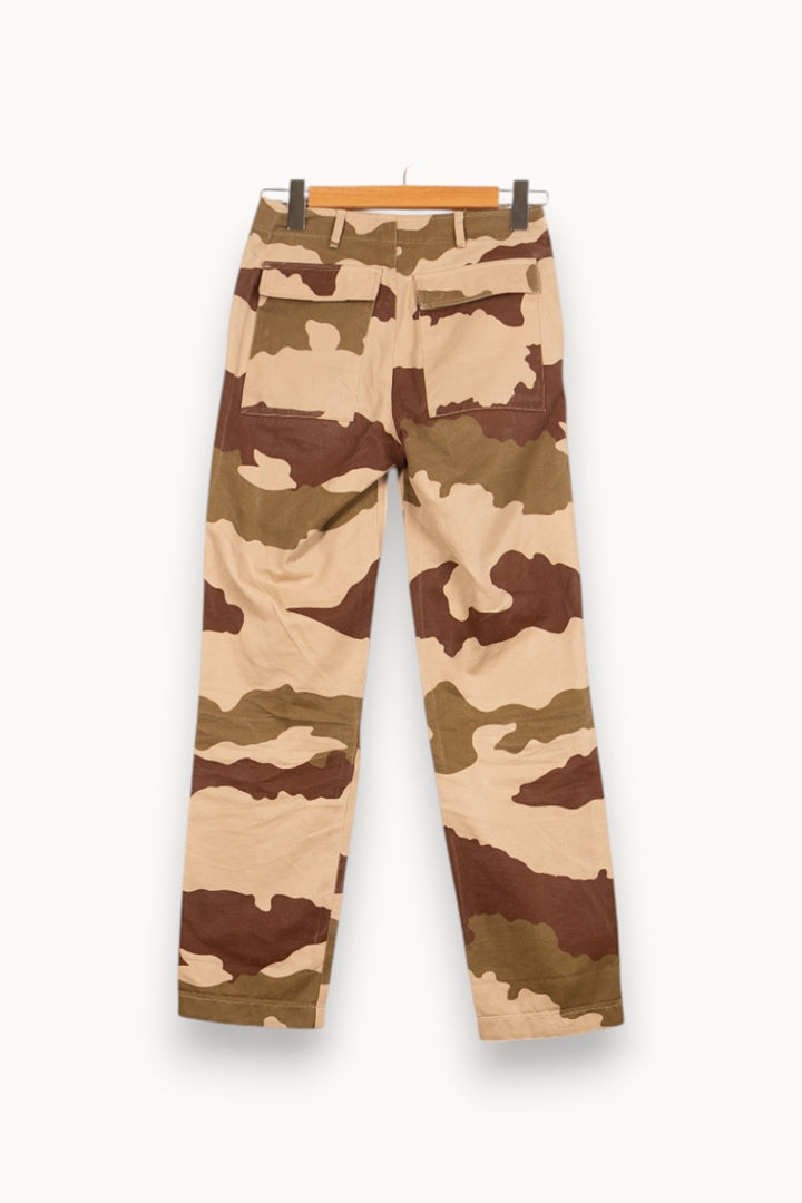 Pantalon Camouflage Beige et Marron - Taille S/36 de la marque A.P.C. | PARAD59341 - Vendu par Paradigme - Image 4