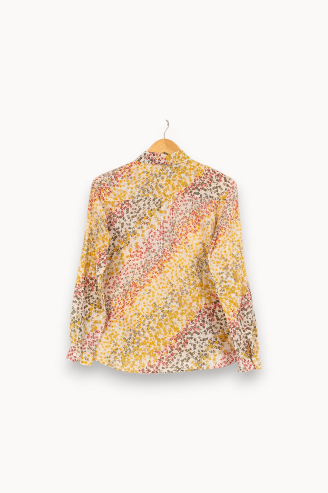 Chemise Fleurie Multicolore - Taille M/38 de la marque Caroll | PARAD59345 - Vendu par Paradigme - Image 4