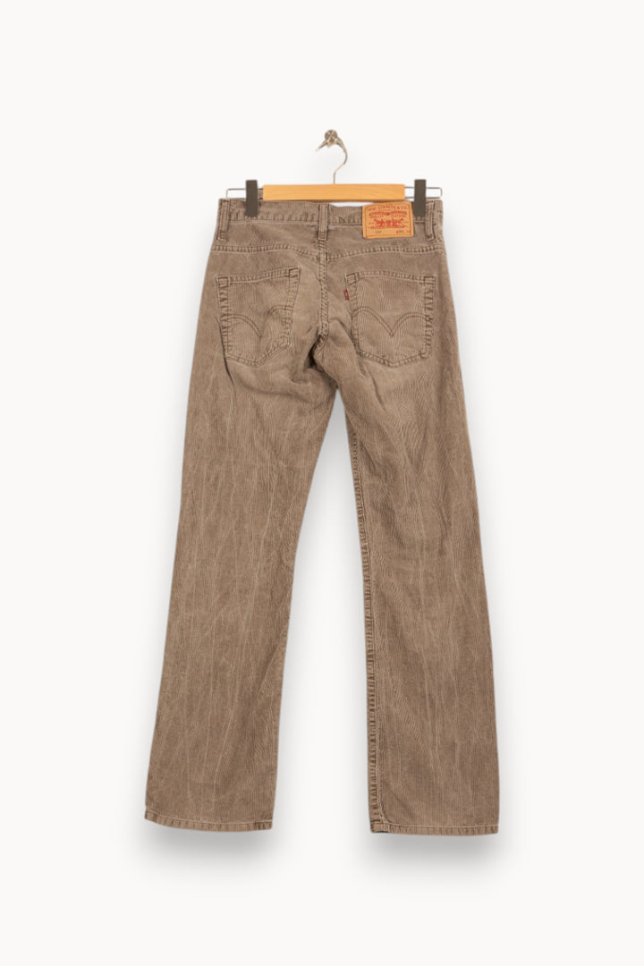 Pantalon Marron - Taille S/36 de la marque Levi's | PARAD59346 - Vendu par Paradigme - Image 4