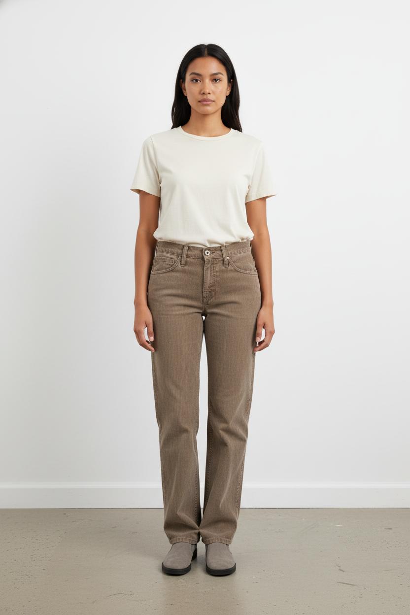 Pantalon Marron - Taille S/36