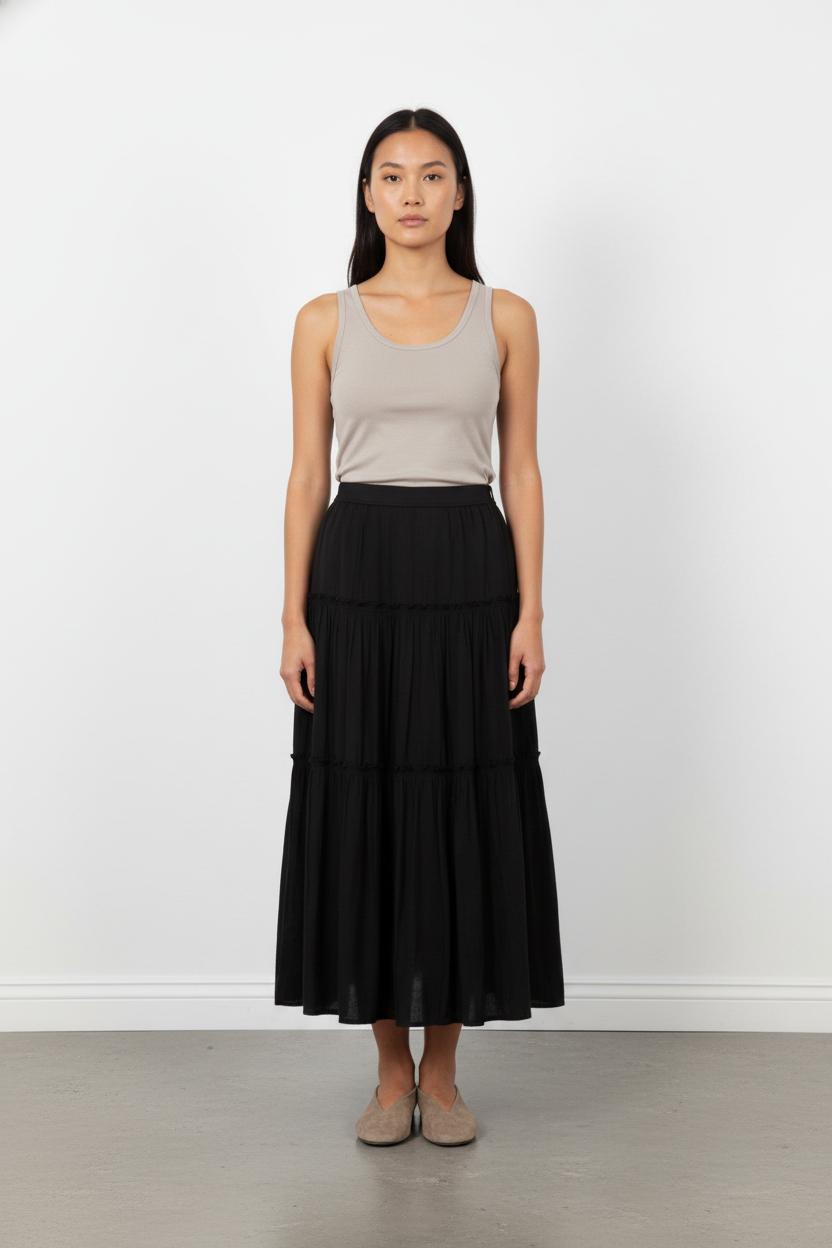 Jupe Longue Noire - Taille M/38
